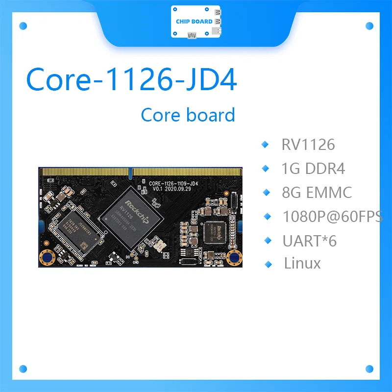 Imagem -02 - Placa de Núcleo de Alta Performance da Visão de ia Core1126-jd4