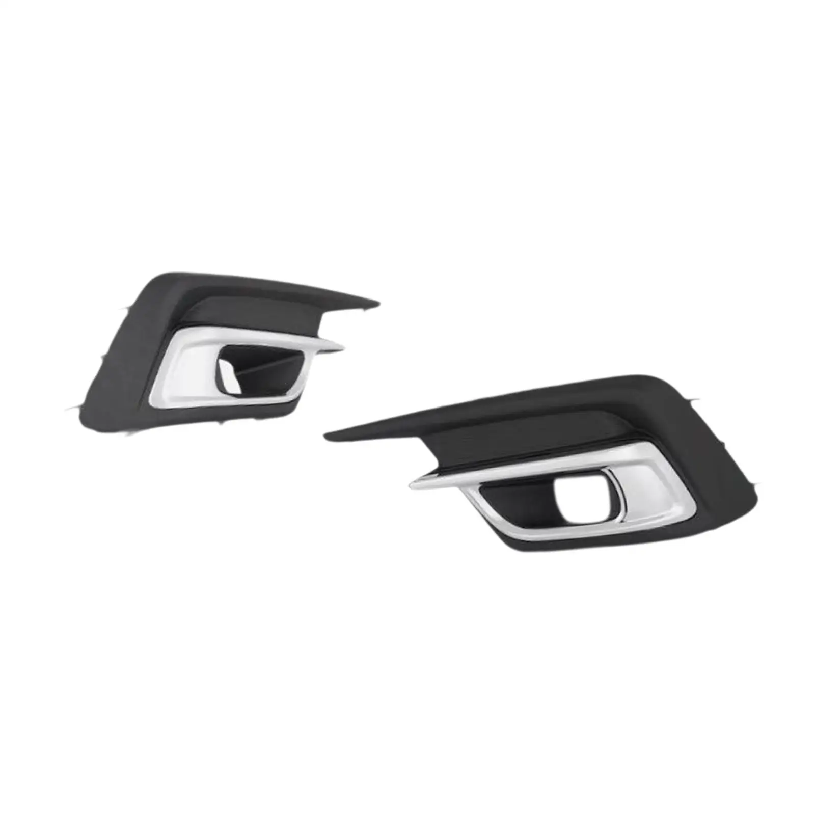 Black Fog Light Lamp Covers Bezels High Quality Plastic Auto Repair for Subaru Legacy 2018 2019
