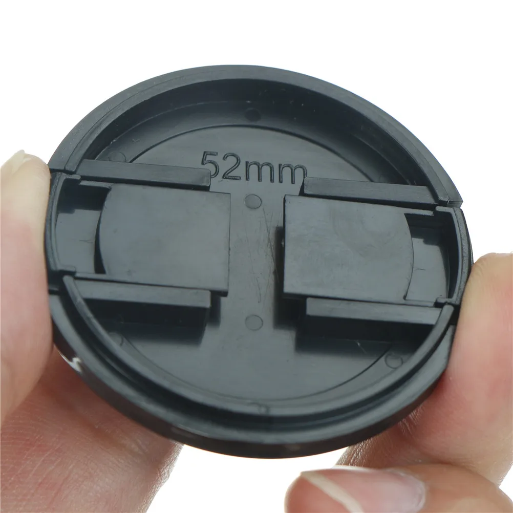 52mm Plastic Snap On Front Lens Cap Cover For SLR DSLR Camera DV Leica