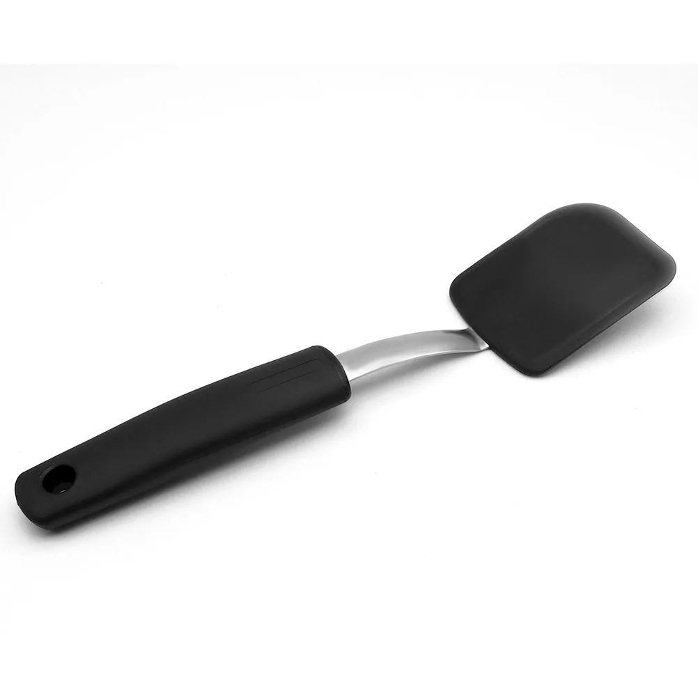 

Silicone Spatula Kitchen Cookware Non-stick Resistant Lightweight Square Food Grade High Manganese Fish Meat Eggs