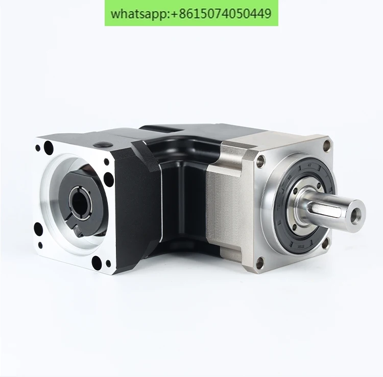 double support reducer with square body and oblique teeth precision planetary reducer equipped with 42/60/90 servo stepper