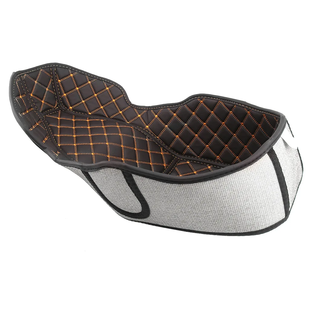 Suitable for Honda Adv150 Motorcycle Seat Barrel Pad Fully Surrounded by Pu Artificial Leather Seat Barrel Lining 19-20