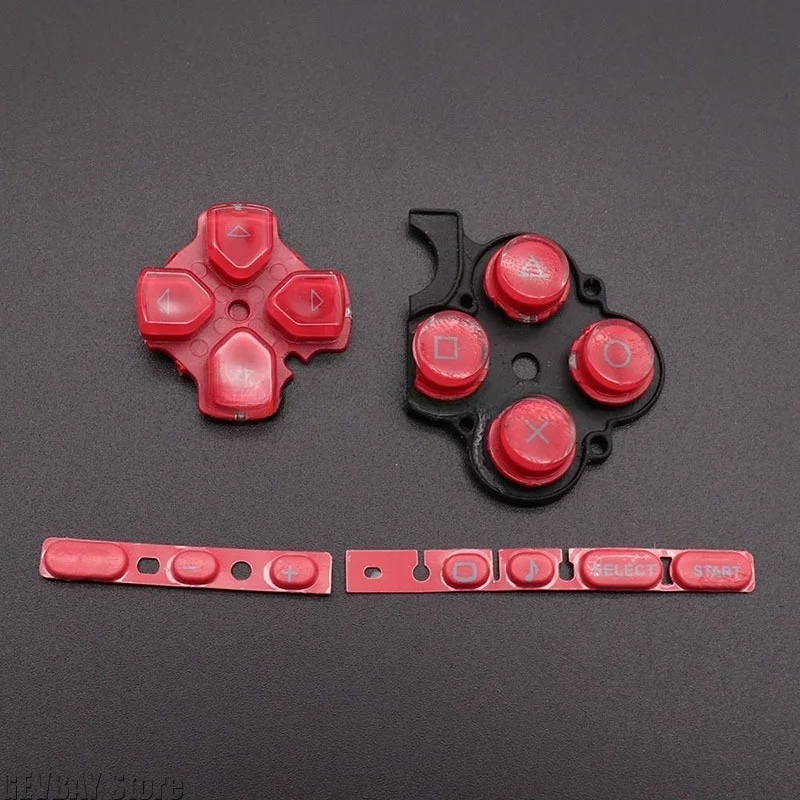 1PC Full Set Direction Function Buttons Repair Replacement Parts For PSP 3000 Game Console Left Right Select Start Home Key