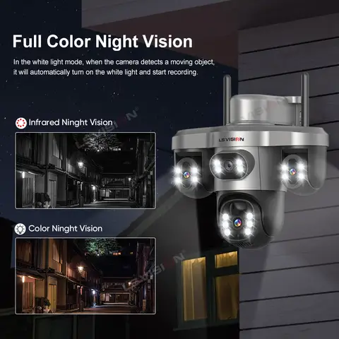 10 best sales वाईफ़ाई कैमरा आउटडोर सौर - №8