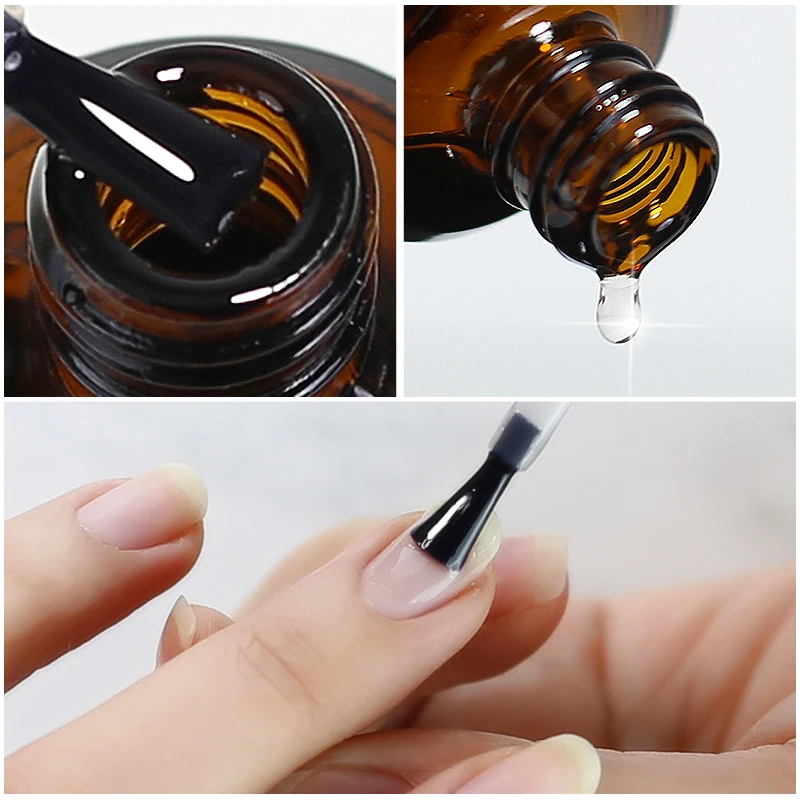 Arte Clavo 15ml Pre-desidratador de primer para unhas Gel Base Coat Top Coat Ácido de longa duração Acrílico UV Gel Esmalte Bonder
