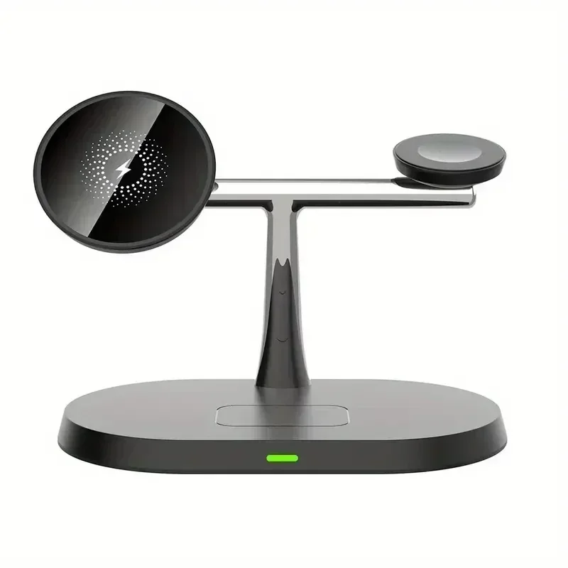 3-in-1 Opansten Magnetisches Kabelloses Ladegerät für iPhone 17 16 15 14 13 12 Pro, iWatch 10 9, AirPods 4 3, Schnelle Ladestation
