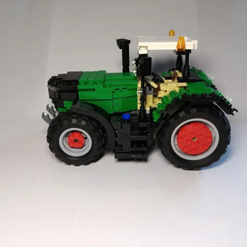 Building Blocks MOC-62936 Farm Tractor Equipment Construction Model Ornament 395PCS Children's Birthday Gifts Christmas Toys