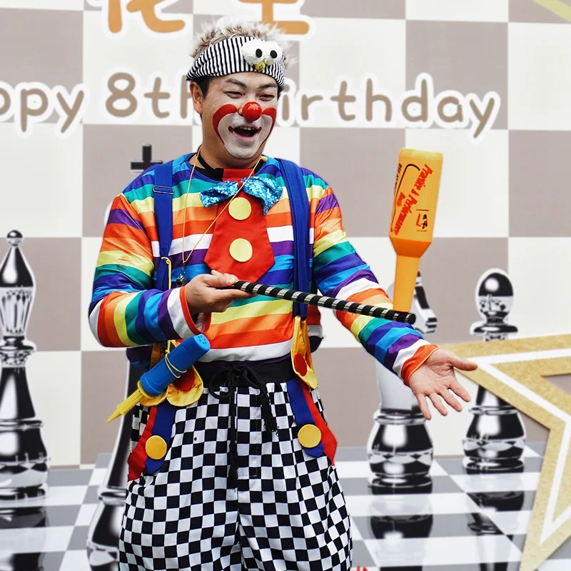 Funny Clown Magic Wine Bottle Trick Stainless Steel Props for Party & Holiday