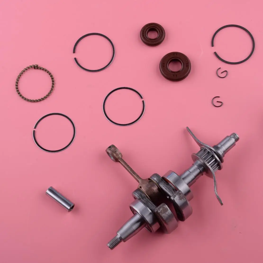 Engine Crankshaft Crank Shaft w/ Oil Seal 35mm Piston Kit 13310-Z3E-000 91211-Z0H-003 Fit for Honda GX25 GX25NT GX25T HHT25S