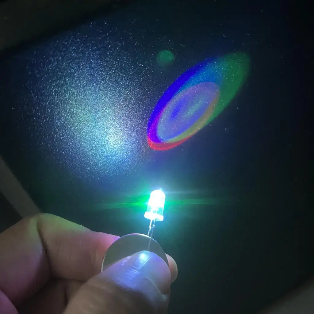 

1000 шт., 2 контакта, 3 мм, 5 мм, RGB, 7 цветов, медленная вспышка, Φ-излучающие диоды