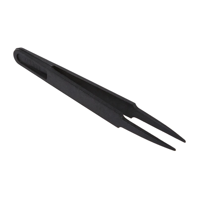 10X Black Plastic Anti-Static Tweezers Repair Tool