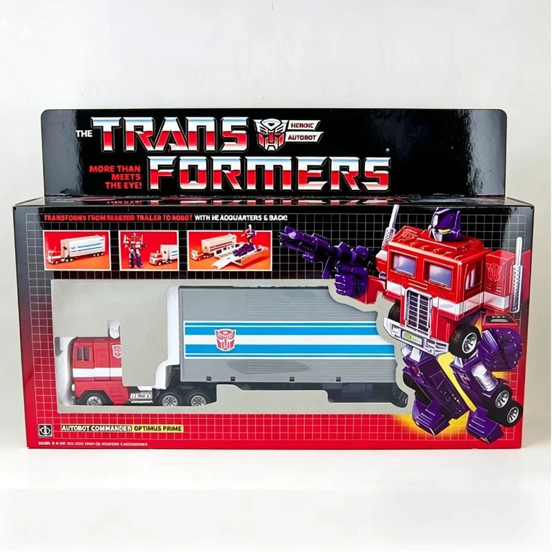 

prototype Transformers KO G1 Red Optimus Prime Robot toys Classic figurines action figure Hobbies and Collections festival gift