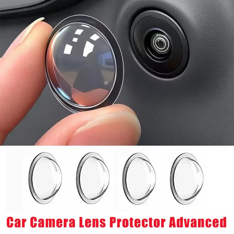 2/4PCS Car Camera Lens Protector Advanced Scratch Car Camera Lens Guards Waterproof Dustproof Protection Cover Auto Accessories