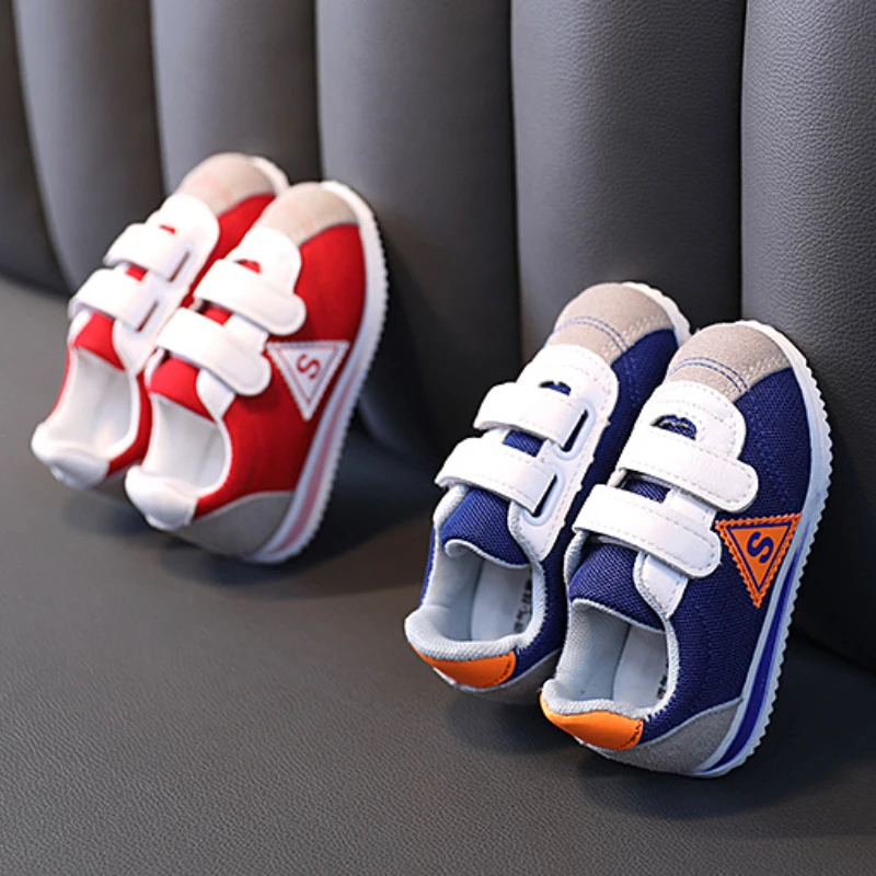 кроссовки детские Kid Casual Shoes 2023 Spring New Boy Fashion Sports Shoes Soft Sole Baby Shoes Breathable Girl Shoe Kid Shoes