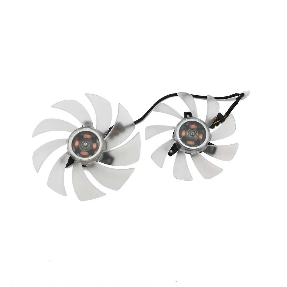 New LED 95MM Cooler Fan Replacement For PowerColor Hellhound Spectral White AMD Radeon RX 6700 XT 12GB GDDR6 Graphics Video Card