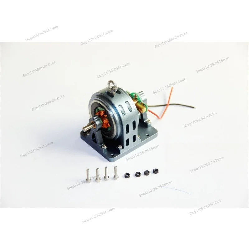 For Model DIY12v Small Generator, Metal Shell with Screw Engine, Engine Modification