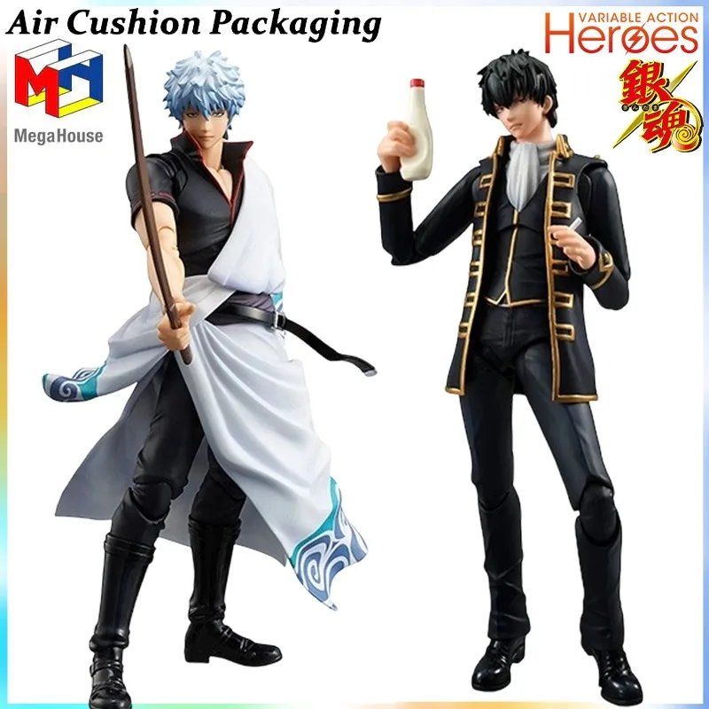 

Оригинальные фигурки Mega House из серии VARIABLE ACTION HEROES: Гинтама, Саката Гинтоки, Тоширо, Хиджиката. Аниме-фигурки, модели, игрушки.