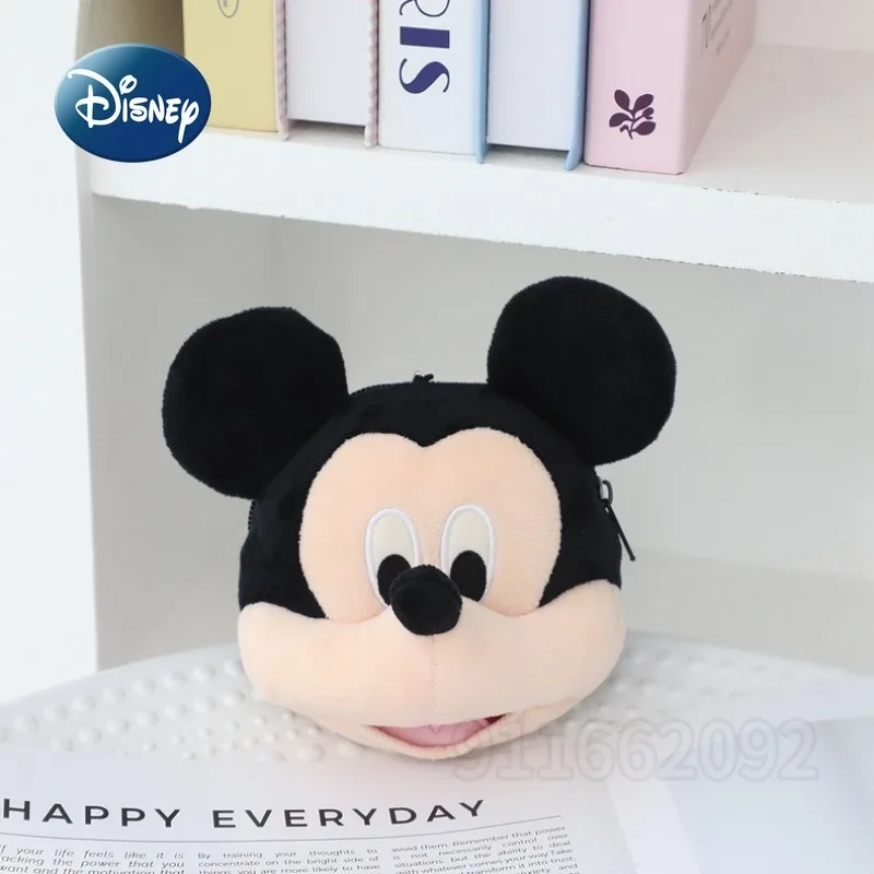 Disney Mickey Minnie New Coin Purse Cartoon Cute Women's Pendant Coin Purse Doll Pendant Accessories Coin Purse High Quality
