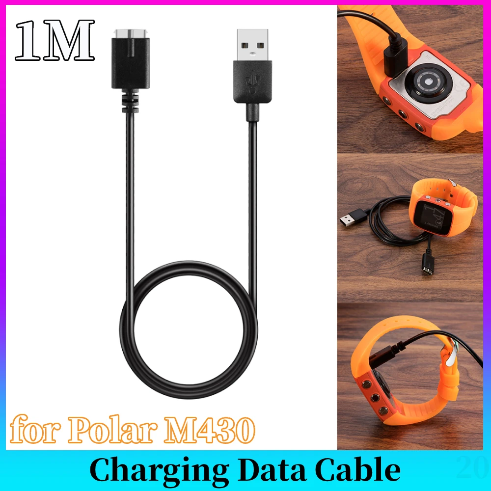 

Кабель-адаптер для зарядки, портативный USB-кабель для зарядки, аксессуары для умных часов Polar M430 для путешествий и бизнеса