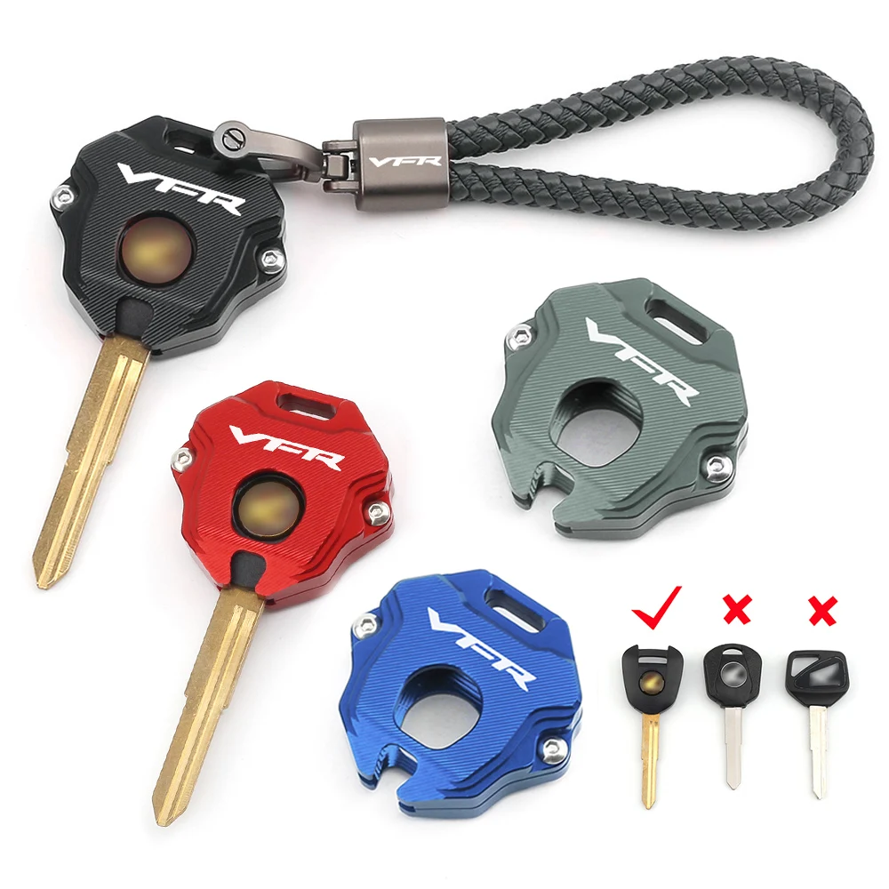 Key Case Cover Shell Protector For Honda VFR800 VFR800X Crossrunner VFR 800 800X Aluminum Motorcycle Accessories