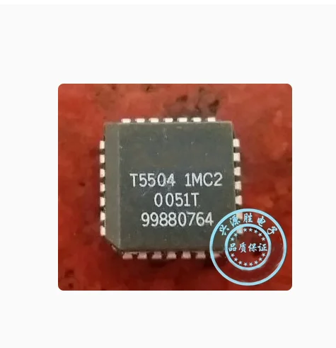 IC NEW 100%   T5504 1MC2    T5504-1MC2    PLCC28    Brand new genuine product