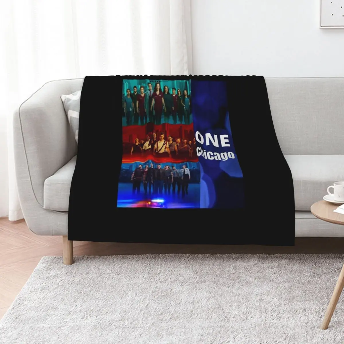 Birthday Girl Chicago Pd Casey Vintage Style Throw Blanket Stylish Couch Blanket for Home Living Room