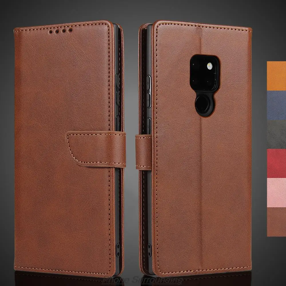 Capa carteira de couro pu para huawei ascend mate 20x/mate 20x 5g capa retrô coldre protetor fundas coque com cordão
