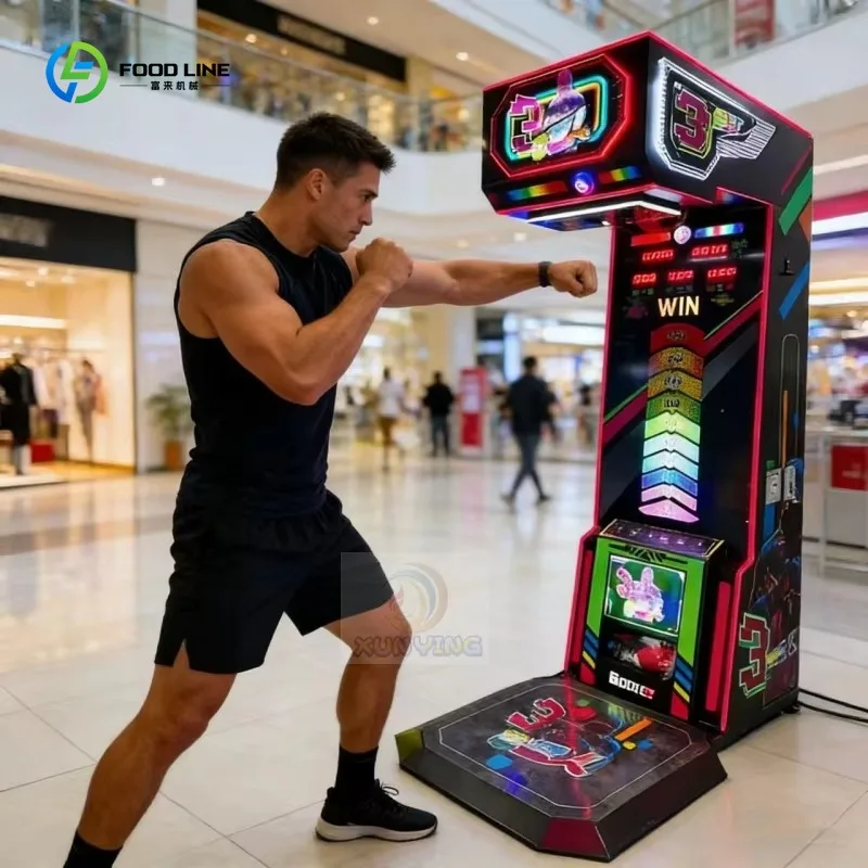 Coin Boxing Arcade Machine Electronic Tickets Redemption for Commercial Amusement Center Custom