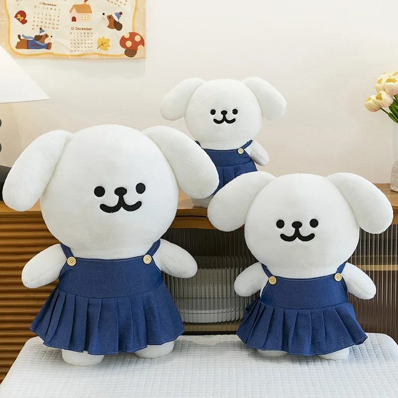 

Кавайная плюшевая игрушка, милая мягкая кукла-собака, одежда, детский подарок на день рождения, мягкая игрушка для детей, оптовая продажа с фабрики