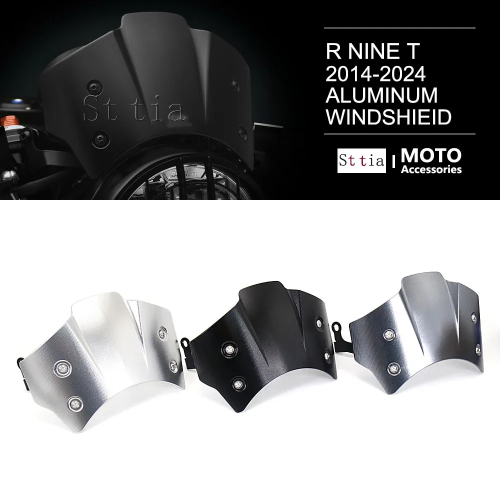 Аксессуары для мотоциклов для BMW R9T Rninet R NINET R NINE T 1200 2014-2024, новый дефлектор лобового стекла