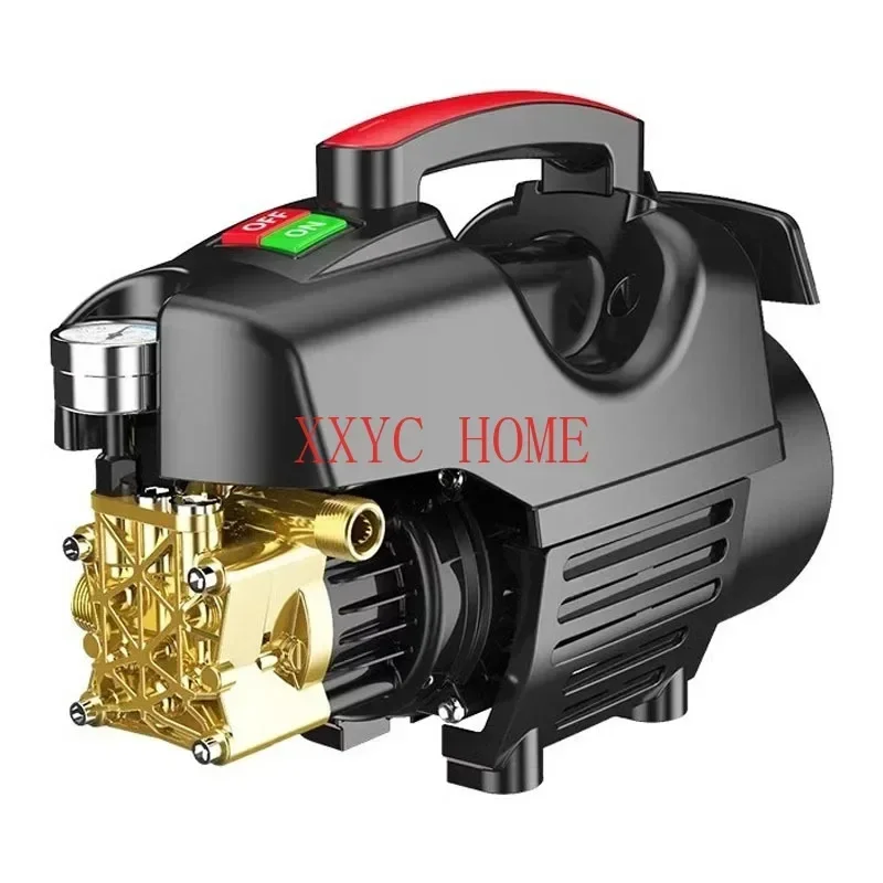 Home Car Wash Machine Artifact High Pressure Small Portable Cleaning Machine Car Wash Water Gun Water Pump High Power 3800W 220V