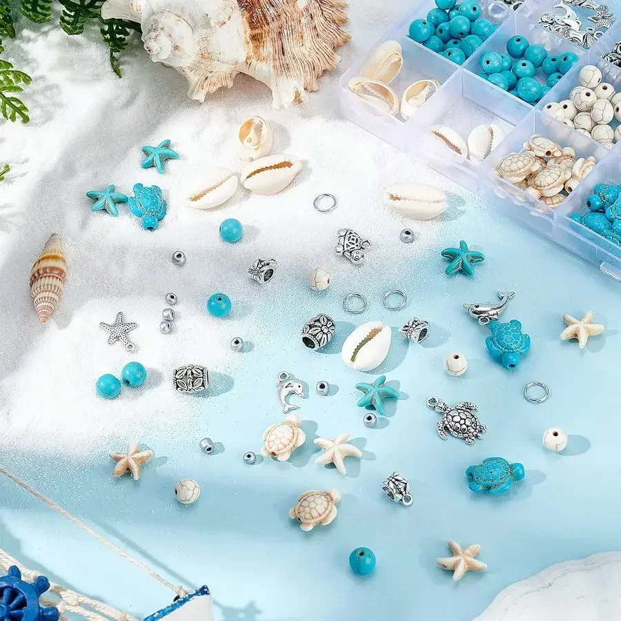 urquesa-estrela-do-mar-sereia-tartaruga-encantos-contas-kit-292-pcs-verao-praia-contas-encantos-liga-mar-pingentes-para-diy-joias-fazendo