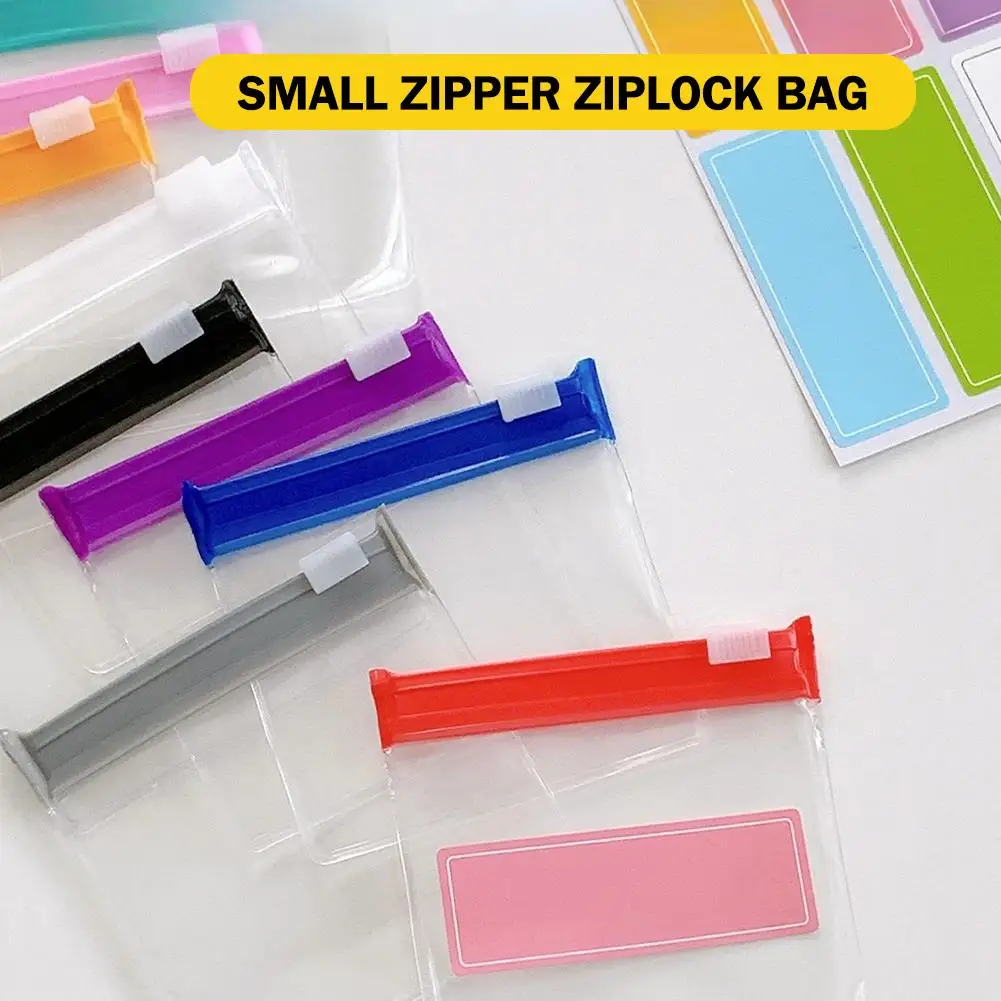 

7PCS Reusable Pill Pouch Bags Zippered Pouch Colorful Bags Sealing Storage Bags Jewelry Organizer Self Medicine Z7Z2