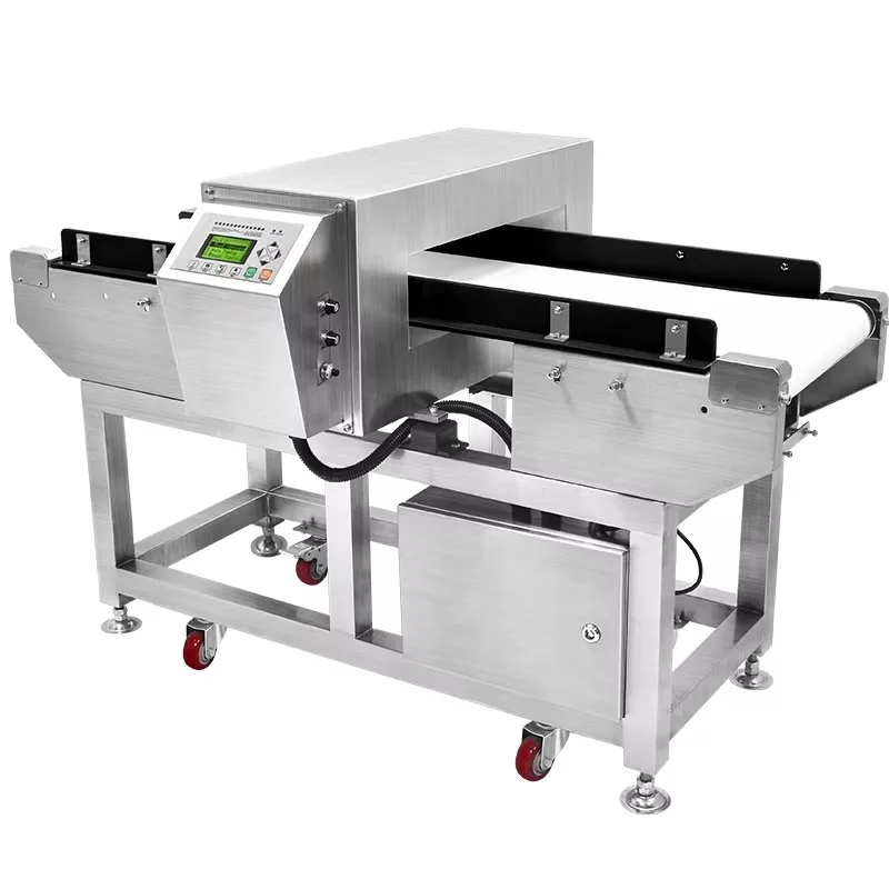 Conveyor Belt Food Metal Detector Food Security Inspection Equipment Efficient Detection Custom
