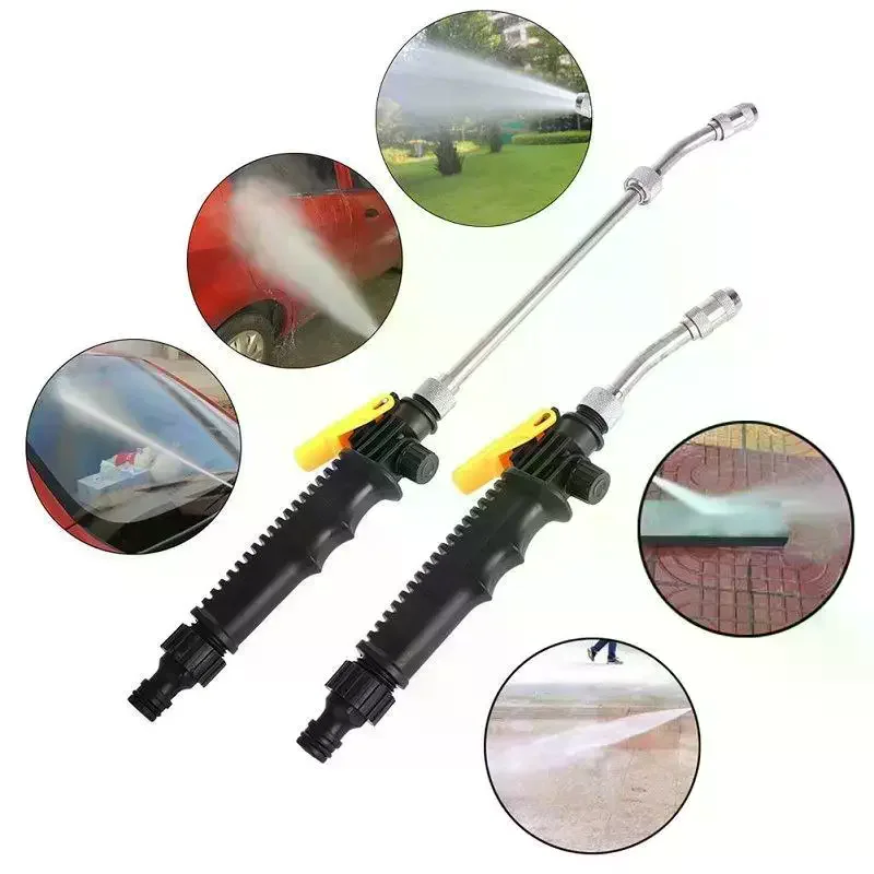 Atomizing Tool Watering Spray Sprinkler Hose Wand Nozzle Spray High Pressure Power Water Tool Water Jet Garden Washer