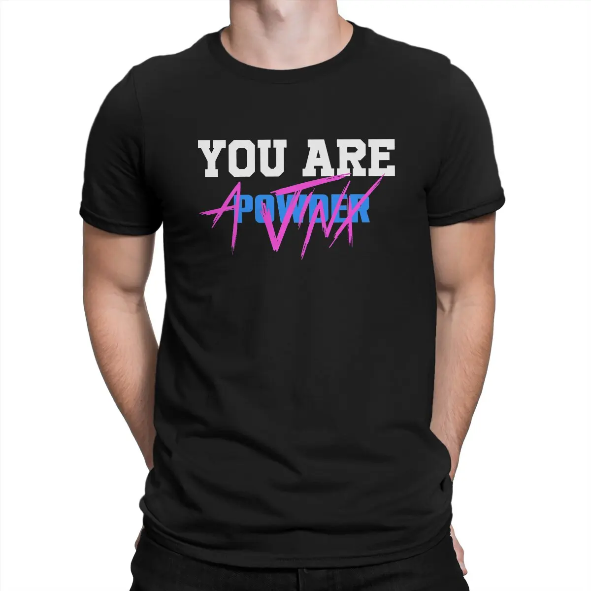 You Are a Jinx Men's T Shirts Arcane League Of Legends LOL Game Awesome Tee Shirt Short Sleeve Round Neck T-Shirt Cotton Gift