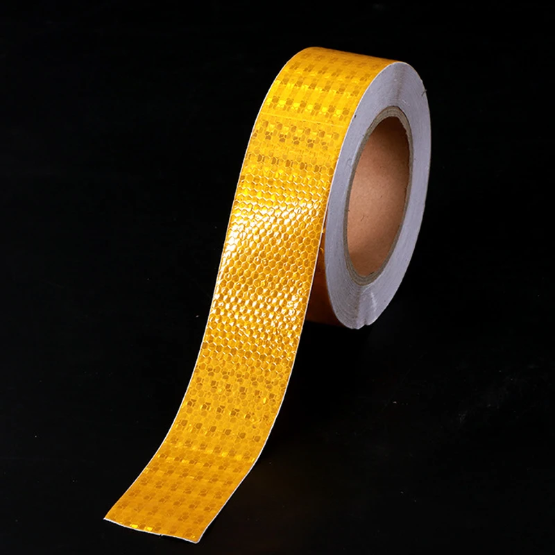 Reflective Tape Stickers Car Styling Self Adhesive Warning Safety Tape Automobiles Reflective Film