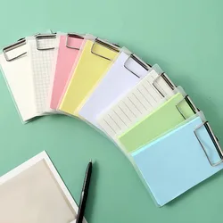 Mini Clipboard Notepads Sticky Note Multi-function Folder Board with Memo Pad for School Stationery Office Supplies