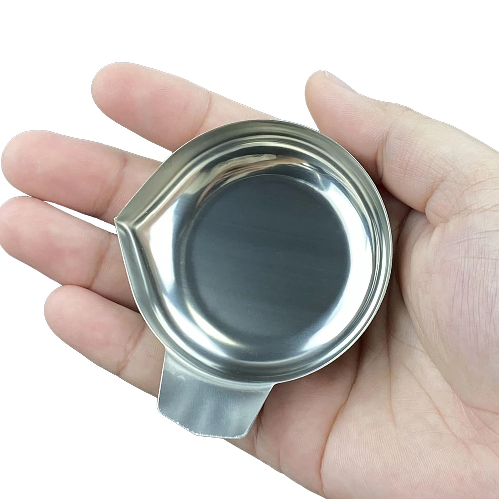 Stainless Steel Diamond Weighing Pan Bare Gems Stone Diamond Weigh Dish Scale Weigh Tray Jewelry Tools