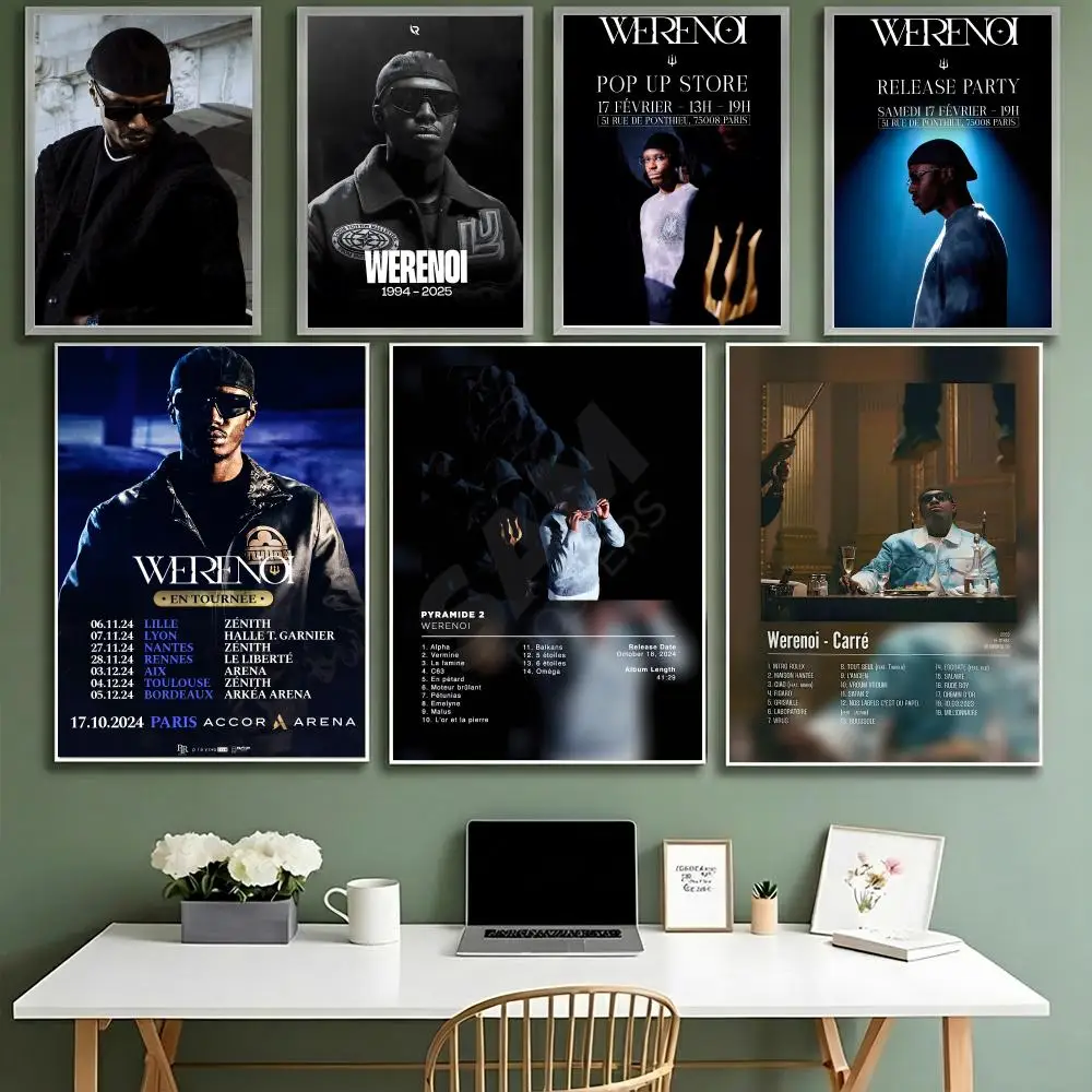 Werenoi Poster HD, wasserdicht, hochfeste, selbstklebende Wanddekoration, universell