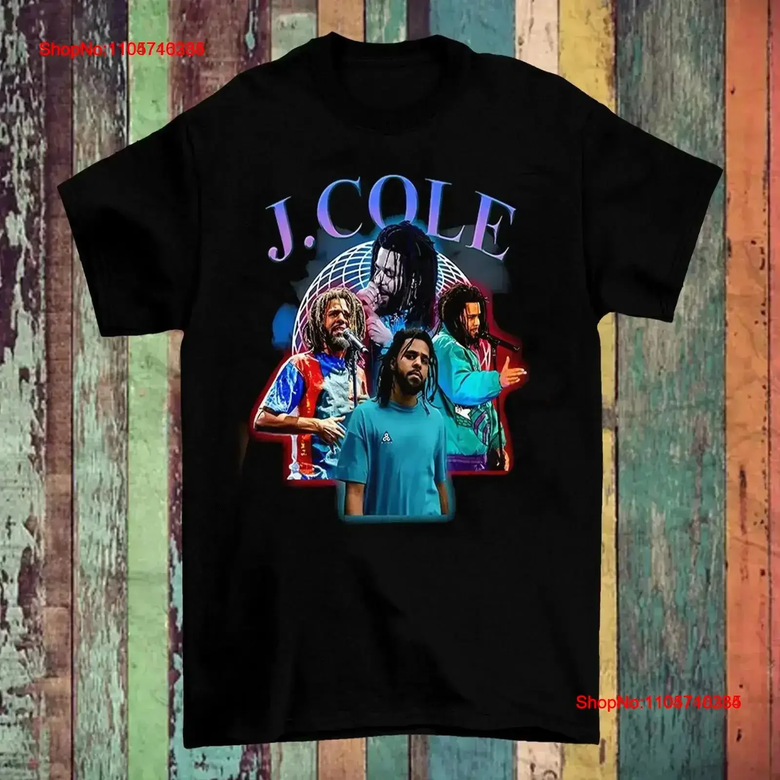 J Cole Cotton Black All Size S 2345XL T Shirt vintage Washed Casual Stretched Versatile streetwear Soft designer clothes