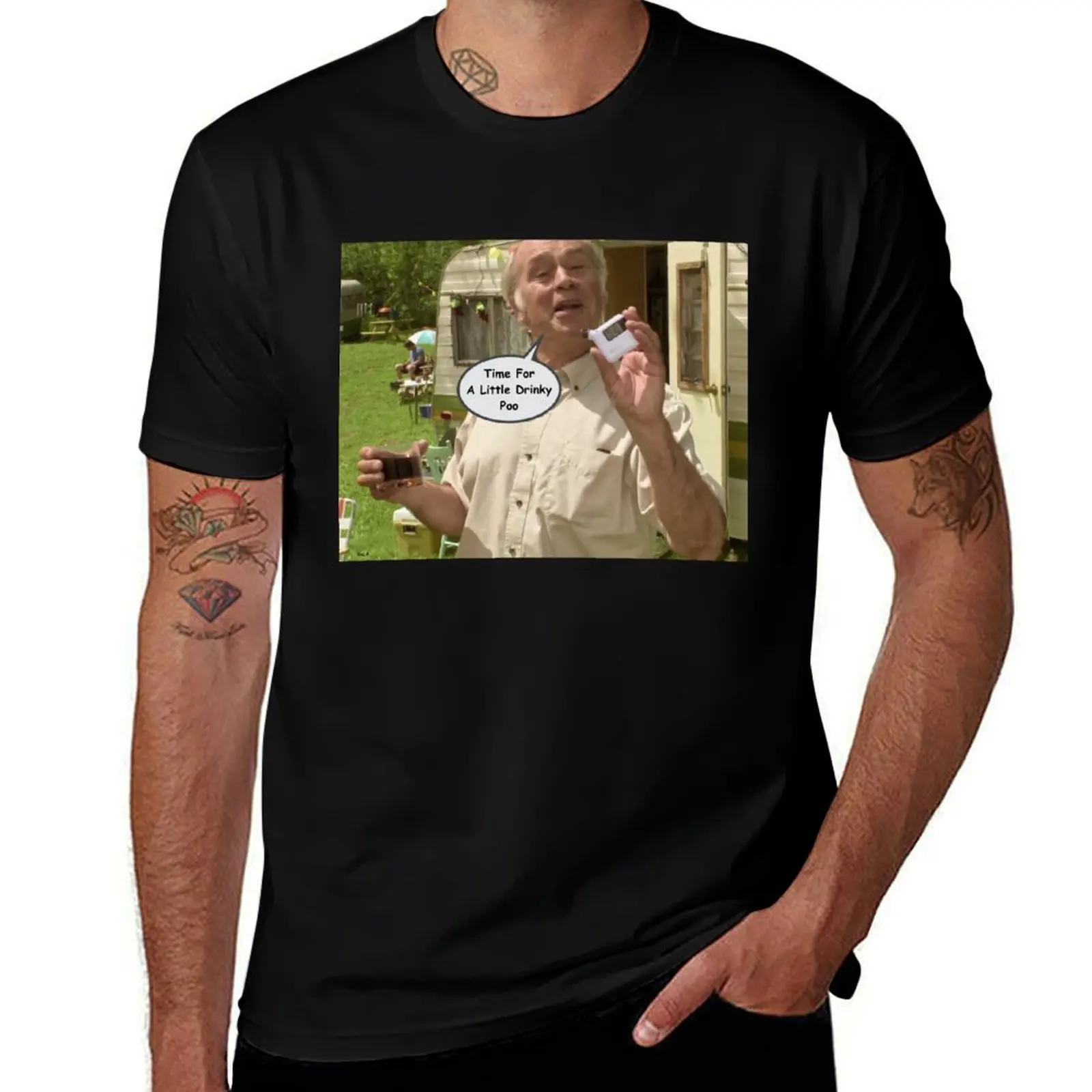 

Time For A Little Drinky Poo T-Shirt t shirt man plain t shirt custom print T-Shirt