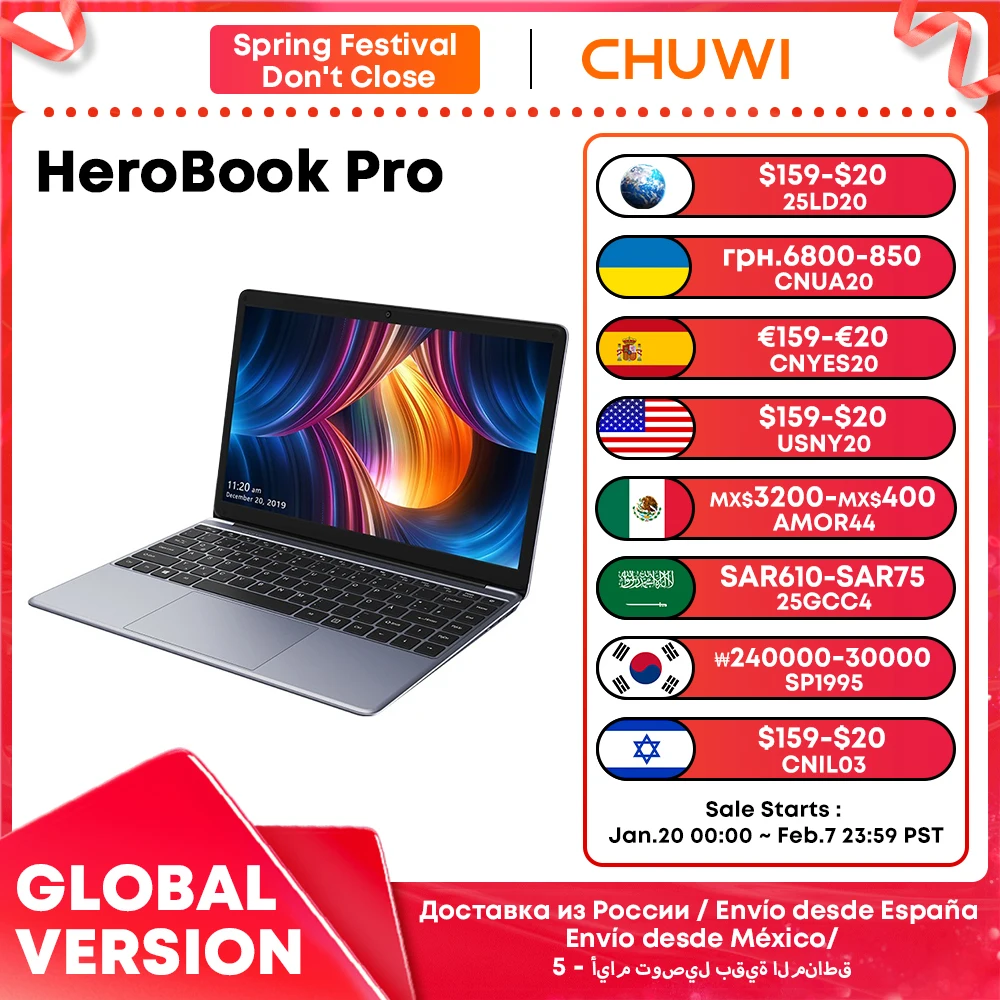 CHUWI HeroBook Pro 14.1