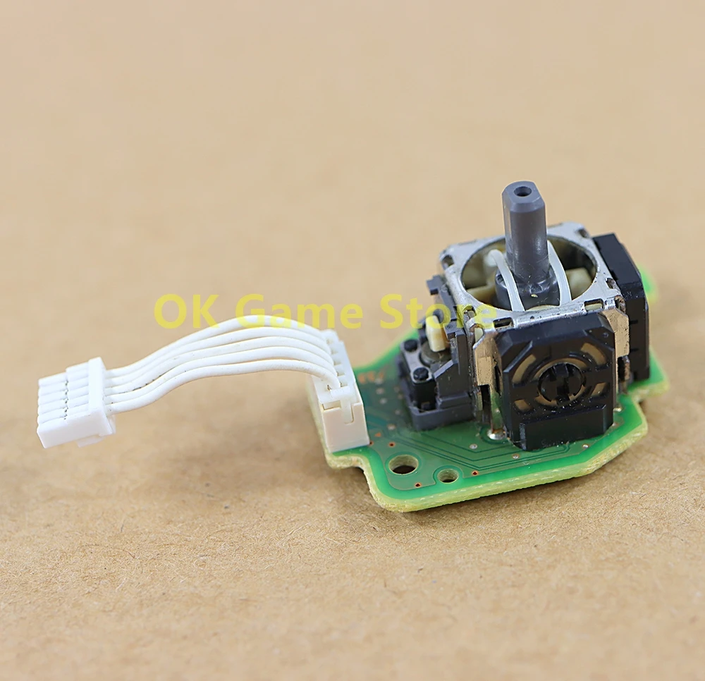 1 قطعة عصا تحكم ثلاثية الأبعاد مع كابل لـ Wii U الأصلي المستخدمة مقبض اليسار اليمين الروك ثلاثية الأبعاد عصا التحكم وحدة استبدال وحدة التحكم في الألعاب #3