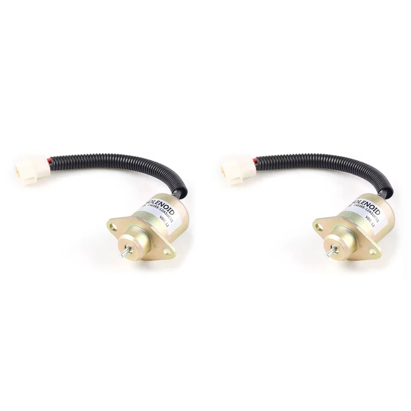 2X 1503ES-12A5UC5S SA-4569-T 12V الوقود اغلاق الملف اللولبي لكوبوتا 05 سلسلة D905 D1005 V1205 V1305 V1505 17454-60010 #4