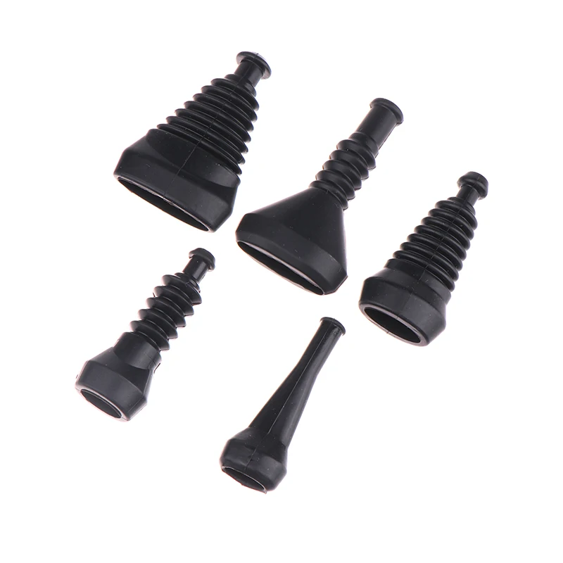 5Pcs Silicone 2/3/4/5 Pin Waterproof Automotive Wire Cover Rubber Boot Cap For Connector Series