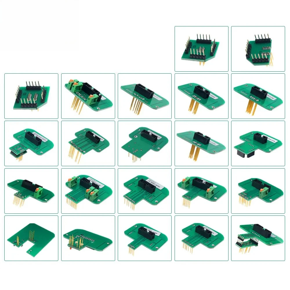 22pcs BDM Adapters Full Set BDM Frame for KTAG KESS FGTECH BDM100 Probe Adapters LED ECU RAMP Chip Tuning Tool 22pcs adapter