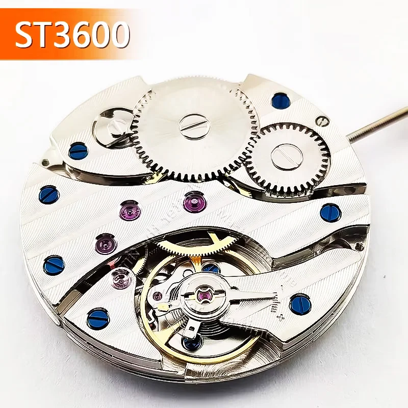 st3600-機械式時計ムーブメント-17-ジュエル高精度ユニット、メンズ腕時計の-eta-6497-の互換交換品