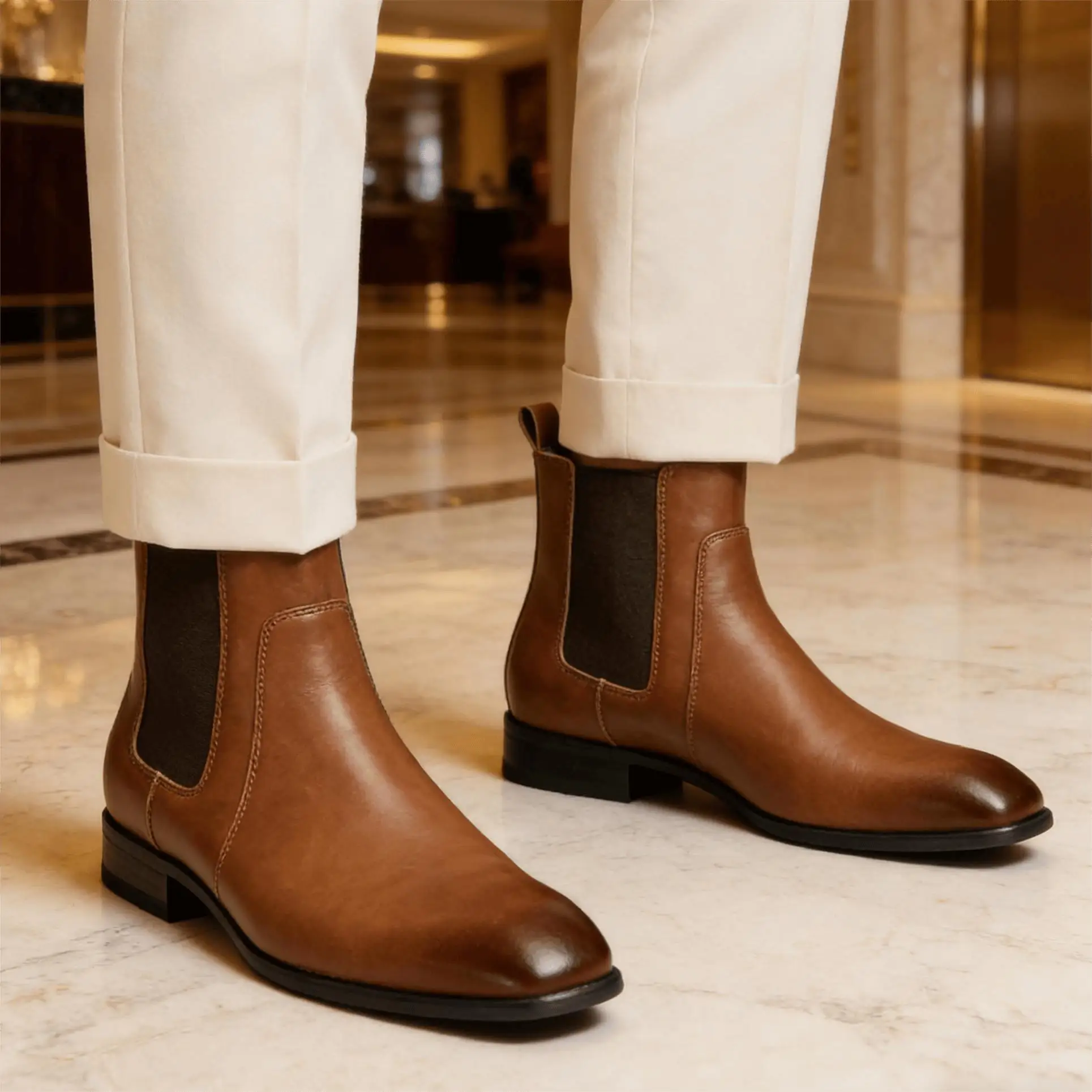 

Ankle Boots Casual Brand Retro 2026 Fashion Comfortable Leather Boots