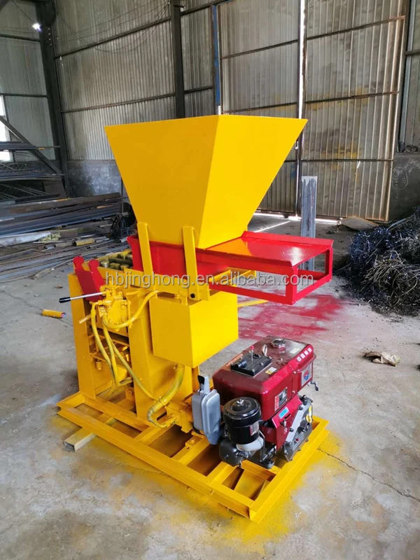 BRA/BRB Semi Automatic Brick Production Line Clay Earth Block Maker Machinery With High Profit